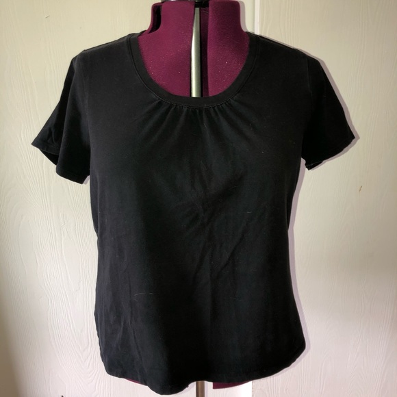 🌟3/$15🌟Bundle: 2 basic black plus size tees - Picture 1 of 4